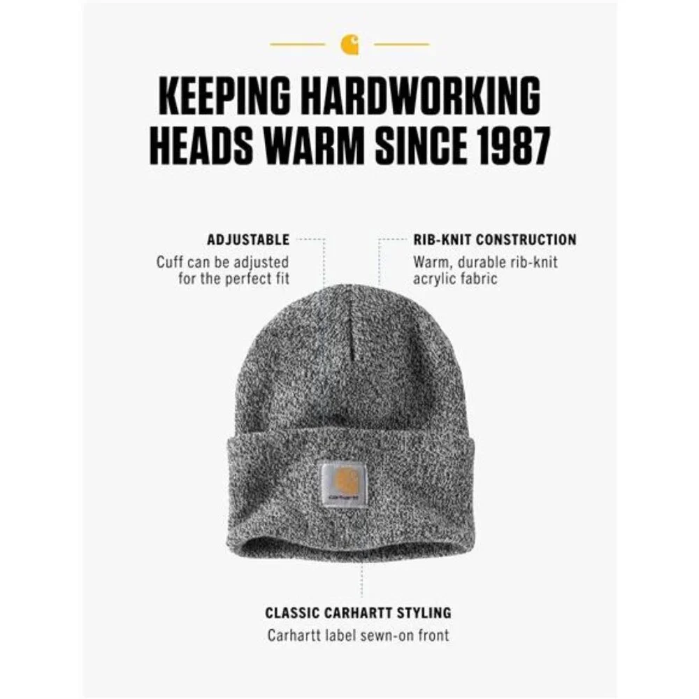 Men's Knit Cuffed Beanie 7.87 x 7.87 x 1.97 inches